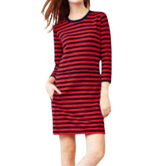 Gap Stripe Ponte Dress - Picture 1 of 7